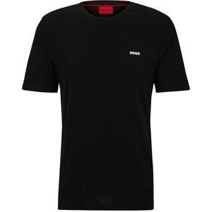 HUGO Men's Dero222 T-shirt, Black1, M