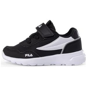 FILA Uniseks kinderen Tiger Velcro TDL sneakers, Zwart, 23 EU