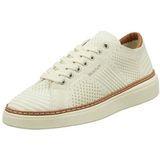 Gant - San Prep - Sneakers - Wit - Leren Bovenmateriaal - 3D Gebreid