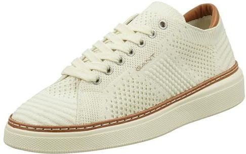 Gant - San Prep - Sneakers - Wit - Leren Bovenmateriaal - 3D Gebreid