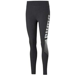 PUMA Damen, ESS Graphic Leggings Leggings, Schwarz (Black), M