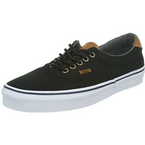 Vans U Era 59 C L Lage sneakers, Zwart C L Black Was Dco, 34.5 EU