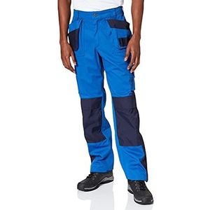 Dassy Uniseks pantaloni broek, Fiordaliso/blauw marine, 44/Meer (88 cm)