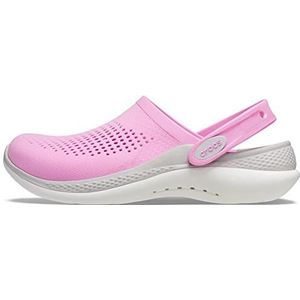 Crocs LiteRide 360 Clog uniseks-volwassene Slides, Taffy Roze, 48/49 EU