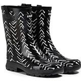 Aigle - Alya Print - Kuitlaarzen - Groen - Natuurlijk Rubber