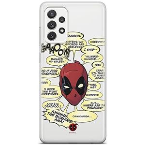 ERT GROUP mobiel telefoonhoesje voor Samsung A33 5G origineel en officieel erkend Marvel patroon Deadpool 008 optimaal aangepast aan de vorm van de mobiele telefoon, gedeeltelijk bedrukt