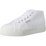 Superga Unisex 2578-cotu hoge sneakers, wit wit 901, 35 EU