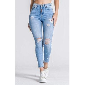 Gianni Kavanagh Light Blue Ripped vrouwen Jeans