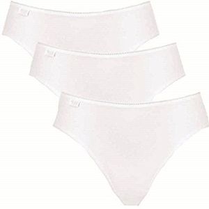 Sloggi Dames 24/7 microvezel Tai 3 Pack, Kleur: wit, 42