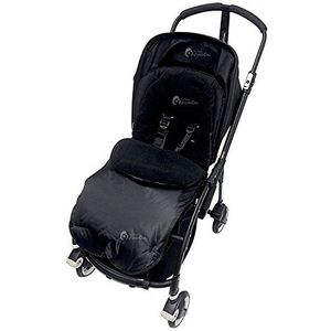 Voetzak/COSY TOES compatibel met Bugaboo Bee zwart