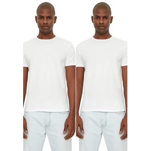 Trendyol Heren T-shirt, wit, L