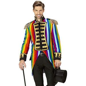WIDMANN - Kostuum paradejas, confetti, regenboog, CSD, circusdirecteur, gardeuniform, clowns, showmen, themafeest, carnaval