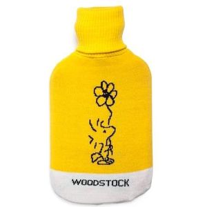 Excelsa Peanuts-warmwaterkruik Woodstock 35x19x3.5 cm geel