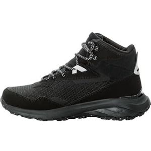 Jack Wolfskin Dromoventure Texapore Mid W Sneaker, voor dames, Phantom, 38 EU, Phantom, 38 EU