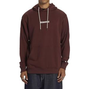 DC Shoes Baseline Ph Capuchontrui voor heren, pure chocolade (bitter chocolate), XS