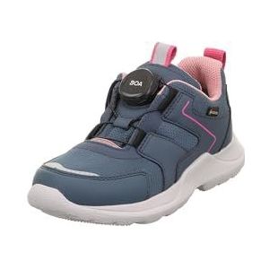 Superfit Rush sneakers voor meisjes, Blauw roze 8020, 29 EU