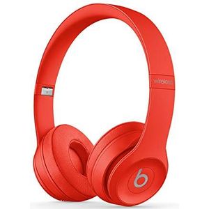 Beats by Dr. Dre MX472ZM/A Solo3 Wireless on-ear-koptelefoon - Apple W1-koptelefoonchip, Class 1 Bluetooth, 40 uur luisteren, Rood, Eén Maat