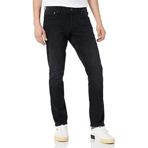 JACK & JONES heren jeans, zwart denim, 29W / 32L