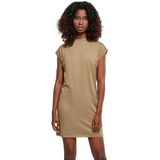 Urban Classics - Turtle Extended Shoulder Jurk - Kaki - Dames