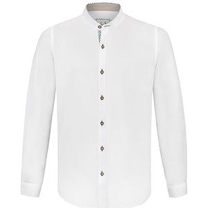 Stockerpoint Raffa overhemd voor heren, wit-groen, XXL