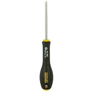 Stanley FatMax schroevendraaier Phillips PH0 (75 mm zwaardlengte, chroom-vanadium, ergonomische softgrip handgreep) 0-65-206