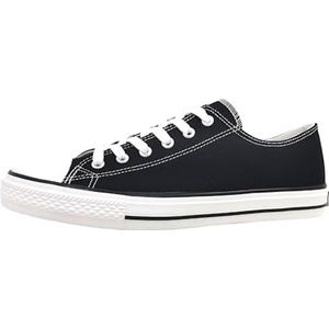 TOM TAILOR Heren 7480240001 Sneakers, zwart-wit, 43 EU, zwart wit, 43 EU