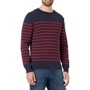 Armor Lux, Marinetrui ""Groix"" voor heren, I78 schip/rood chili I78 schip/rood (chili), 3XL