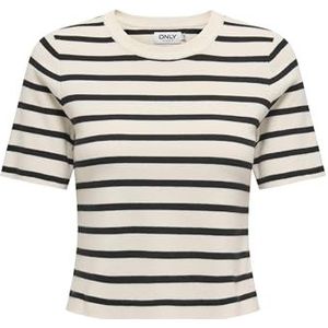 Only - ONLFie - Gebreide Trui - Gestreept - Knitwear - Normale Pasvorm