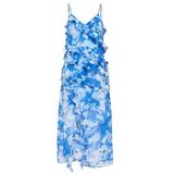 ONLY - ONLSine - Jurk - Blauw - Gerecycled Materiaal - 3/4 Lengte