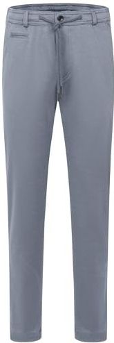 Chino - Grijs - 88% Katoen - Slim Fit - Met Trekkoord