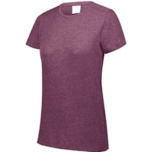 Augusta Sportswear Womens Tri-Blend T-Shirt L Grey Heather