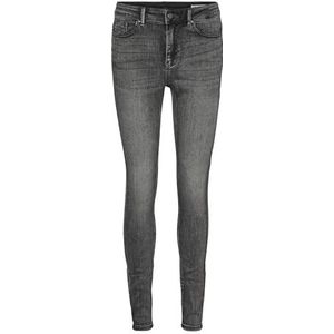 VERO MODA VMFLASH Skinny Jeans voor dames, middelhoge taille, skinny fit, Medium Grey Denim, M / 32L