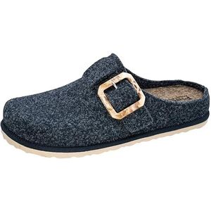 Fischer Pantoffels dames 645009, grootte:39 EU, kleur:Blauw