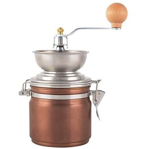 La Cafetière - Koffiemolen - Roestvrij Staal - Koperafwerking