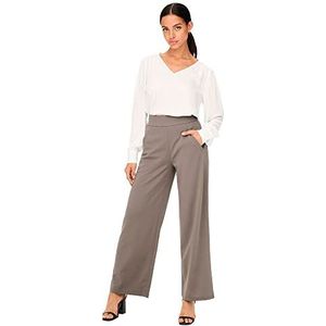 JdY Jdylouisville Catia Wide Pant JRS Noos broek voor dames, Driftwood, (M) W x 30L