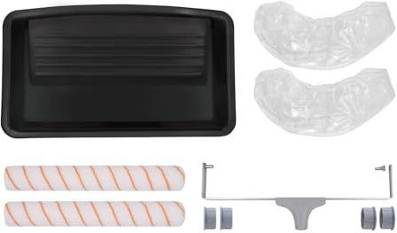 ROLLINGDOG 45,7 cm Verfroller Verfrollerset - 45,7 cm verfroller kit, verf lade kit met 2 stuks lade voeringen