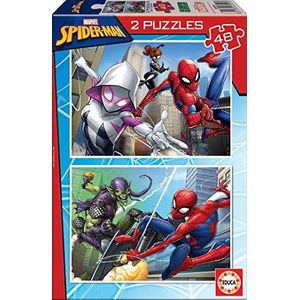 Educa Borras - 2X48 Spider-Man puzzel (18099)