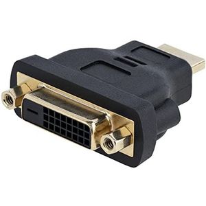 StarTech.com HDMI Male naar DVI Female - HDMI naar DVI-D Adapter - Bi-directional - DVI naar HDMI (HDMIDVIMF)