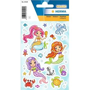 Herma Sticker MAGIC Little Mermaid Transpuffy 1 vel / 27 stickers