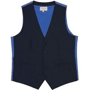 GIANNI LUPO heren vest, Marine., 3XL