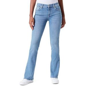 7 For All Mankind Bootcut Slim Illusion Intro Jeans, lichtblauw, 32 dames, Lichtblauw, 30