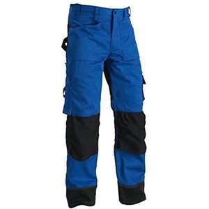 Blaklader 15231860 broek zonder zakken met klinknagels, korenblauw/zwart, maat C50