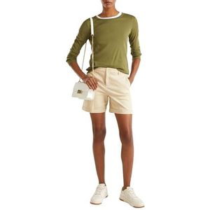 United Colors of Benetton Shorts voor dames, lichtbeige 152, 38 NL
