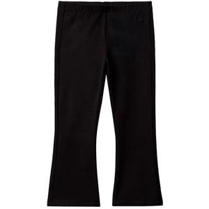 United Colors of Benetton Leggings voor meisjes en meisjes, Zwart, 18 maanden