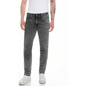 Replay Anbass Hyperflex Original Slim Fit Jeans voor heren, 096, medium grijs, 34W x 36L