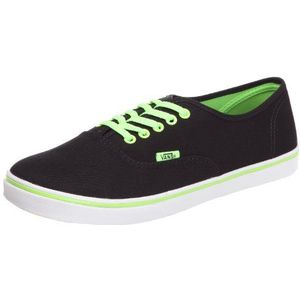 Vans Authentic Lo Pro VQES56Y Klassieke sneakers voor volwassenen, uniseks, zwart neon zwart groen, 35 EU