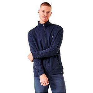 Garcia Heren Cardigan Sweat Sweatshirt, Dark Moon, S, Dark Moon, S