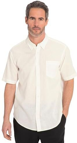 JP1880 - Overhemd - Wit - Kwartmouw - Regular Fit