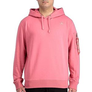 Alpha Industries X-Fit Hoody Sweat met capuchon voor heren Coral Red