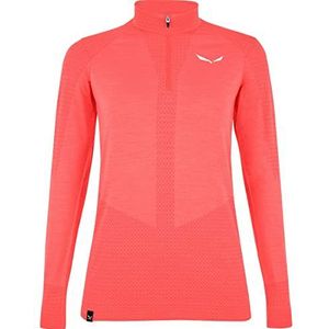 Zebru - Half Zip-top - Trui - Zwart - Merinowol